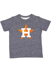 Houston Astros Toddler Navy Blue Primary Logo Short Sleeve T-Shirt