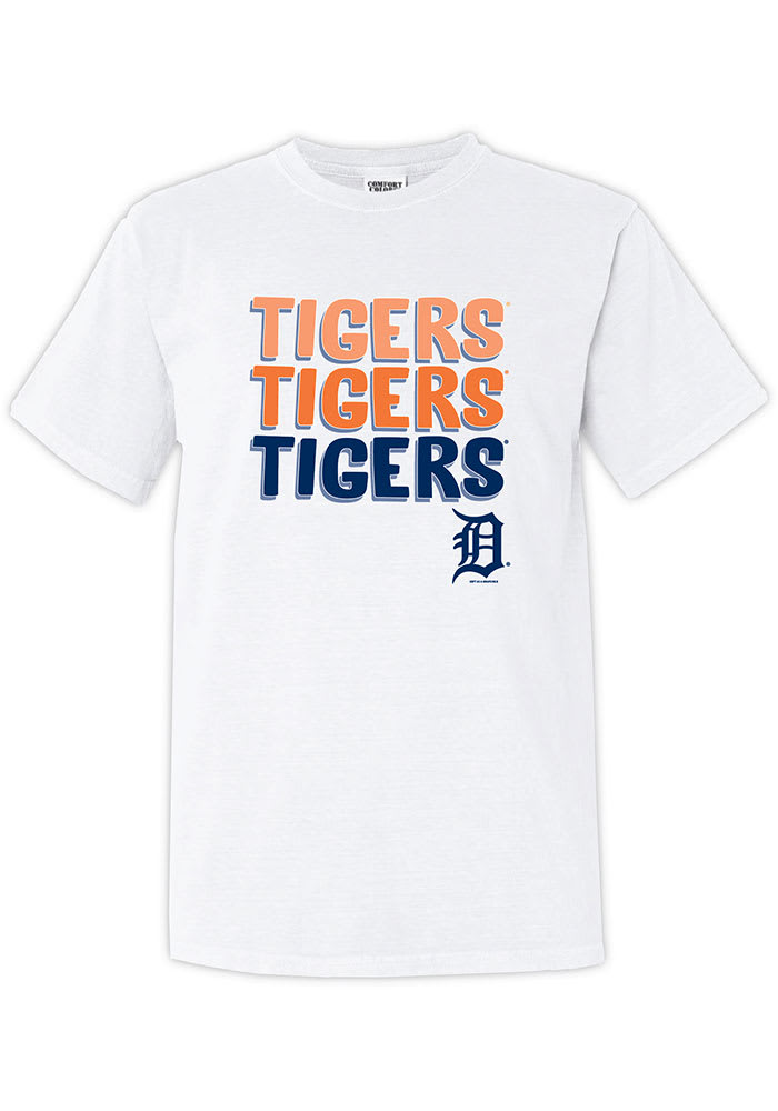 Detroit Tigers Tigers Womens Tri-Blend Future Fan Short Sleeve Maternity Top