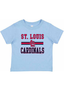 St Louis Cardinals Infant Home Team Short Sleeve T-Shirt Light Blue