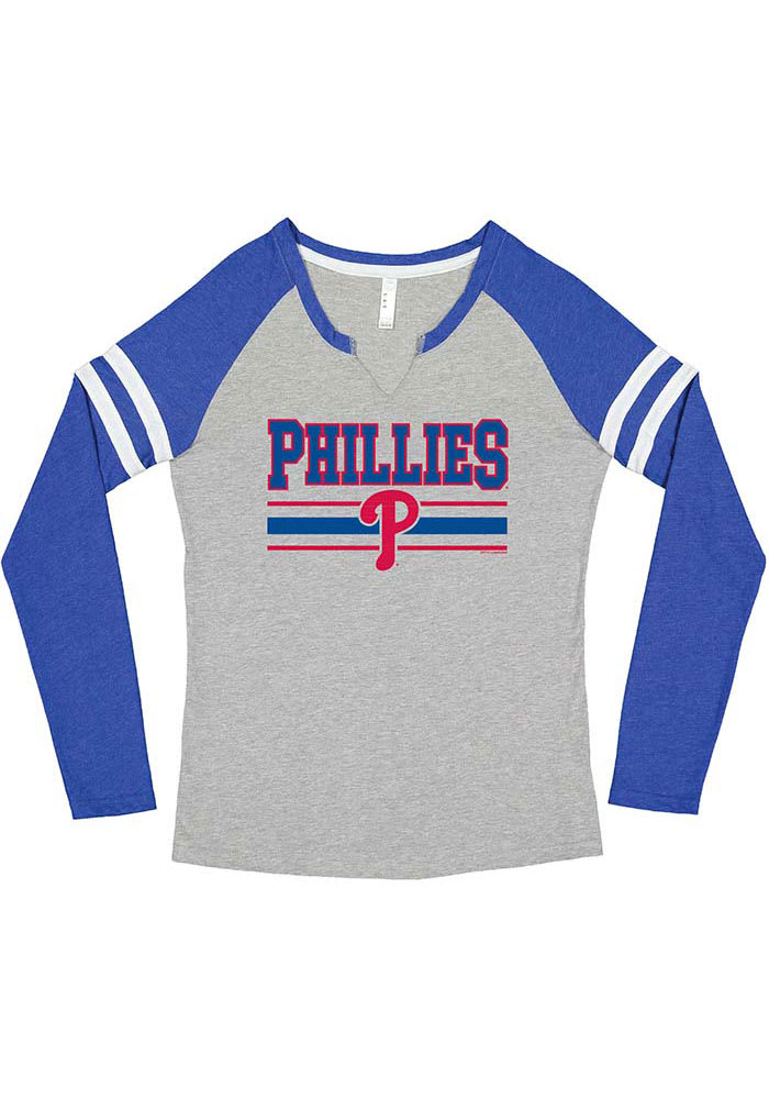 47 Philadelphia Phillies Womens White Parkway Long Sleeve LS Tee