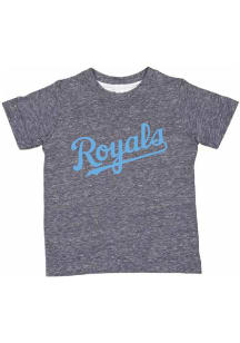 Kansas City Royals Toddler Navy Blue Wordmark Short Sleeve T-Shirt
