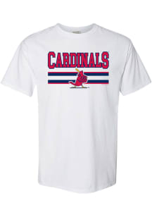 St Louis Cardinals Womens White Unisex Short Sleeve T-Shirt