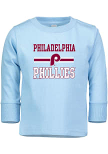 Philadelphia Phillies Toddler Light Blue Home Team Long Sleeve T-Shirt