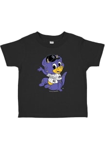 Dinger Colorado Rockies Infant Baby Mascot Short Sleeve T-Shirt Black