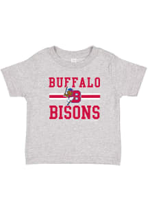 Buffalo Bisons Toddler Grey Home Team Short Sleeve T-Shirt