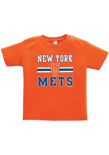 New York Mets Toddler Blue Home Team Short Sleeve T-Shirt