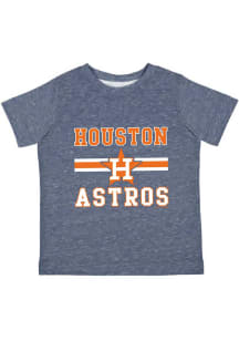 Houston Astros Toddler Navy Blue Home Team Short Sleeve T-Shirt