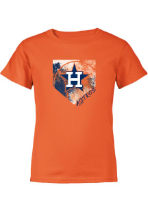 Houston Astros Youth Orange Home Field Short Sleeve T-Shirt