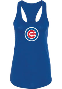 Chicago Cubs Womens Blue Ideal Tank Top