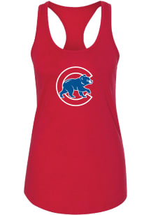 Chicago Cubs Womens Red Ideal Tank Top