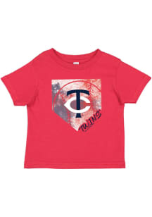 Minnesota Twins Toddler Red Home Field Short Sleeve T-Shirt
