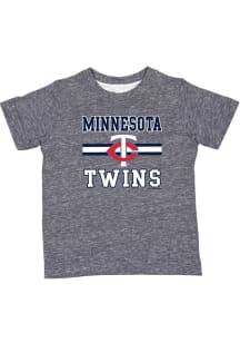 Minnesota Twins Toddler Navy Blue Home Team Short Sleeve T-Shirt