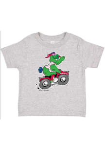 Philadelphia Phillies Toddler Grey Driving Phanatic Short Sleeve T-Shirt