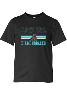 Arizona Diamondbacks Youth Black Home Team Short Sleeve T-Shirt