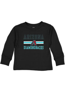 Arizona Diamondbacks Toddler Black Home Team Long Sleeve T-Shirt