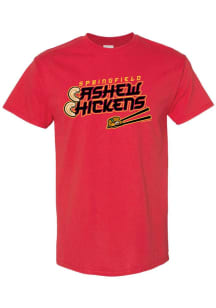 Springfield Cardinals Red 2025 Theme Night Short Sleeve T Shirt