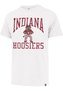 Indiana Hoosiers White 47 Big Ups Short Sleeve Fashion T Shirt