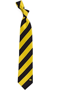 Regiment Iowa Hawkeyes Mens Tie - Black