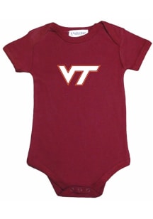 VA TECH Inf MAROON Primary Team Logo Creeper