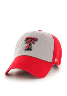 47 Texas Tech Red Raiders Clean Up Adjustable Hat - Red