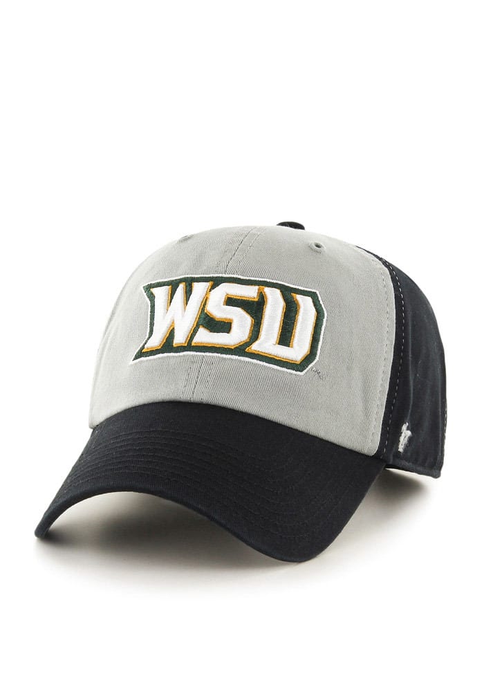 47 Wright State Raiders Clean Up Adjustable Hat - Black
