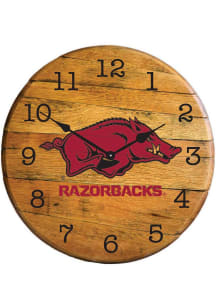 Arkansas Razorbacks Team Logo Wall Clock