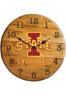 Iowa State Cyclones Team Logo Wall Clock