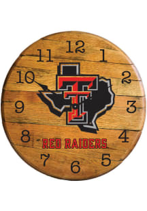 Texas Tech Red Raiders Team Logo Wall Clock