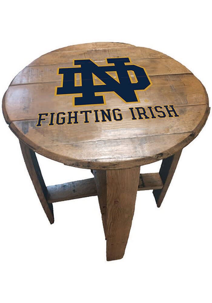 Notre Dame Fighting Irish Team Logo BROWN End Table - 2270069