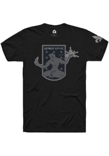 Rally Detroit City FC Black Tonal Short Sleeve T Shirt
