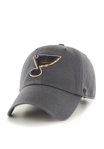 47 St Louis Blues Clean Up Adjustable Hat - Charcoal