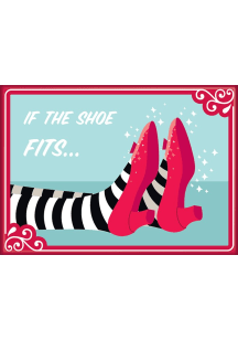 Wizard of Oz If the Shoe Fits Magnet