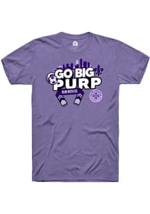 Rally Racing Louisville Purple Go Big Purp Short Sleeve T Shirt