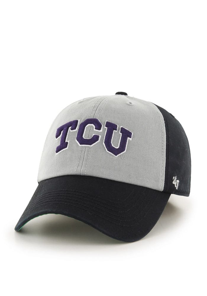 47 TCU Horned Frogs Mens Black Sophomore Franchise Fitted Hat