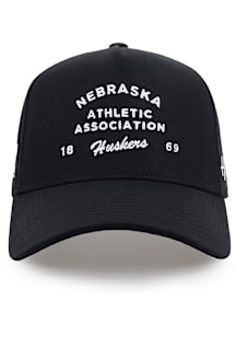 Nebraska Cornhuskers Athletic Association Adjustable Hat - Black