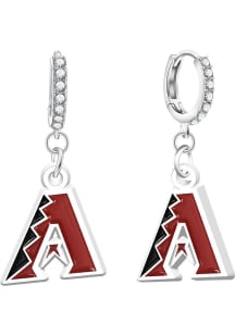 Arizona Diamondbacks Rhinestone Bar Womens Earrings