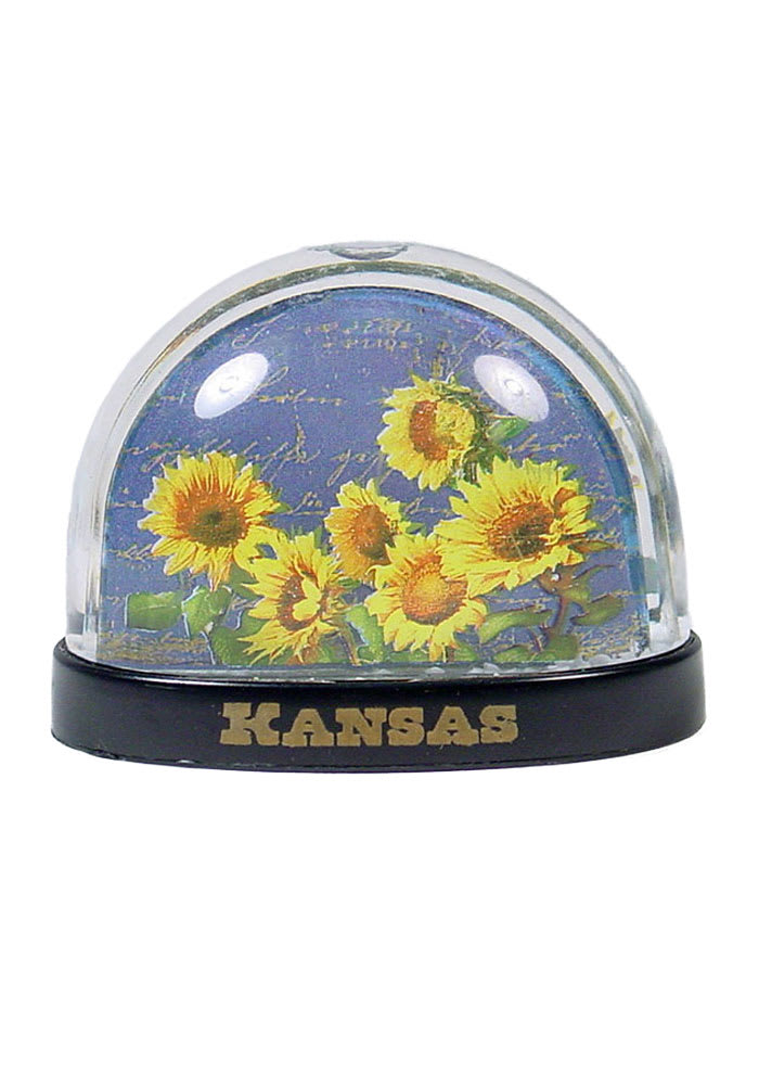 Kansas Sunflowers Water Globe