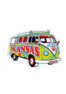 Kansas Hippie Bus Magnet