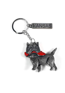 Kansas Dog Keychain