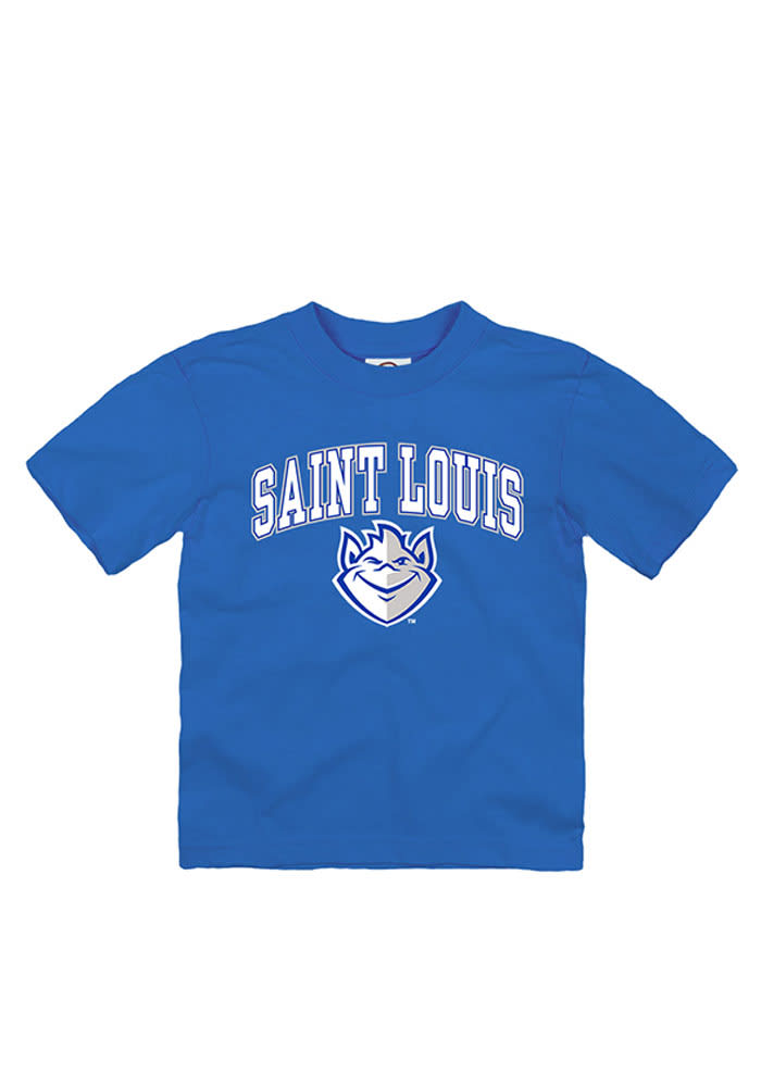 Saint Louis Billikens Toddler Blue Arch Mascot Short Sleeve T-Shirt
