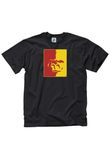 Pitt State Gorillas Black Logo Short Sleeve T Shirt
