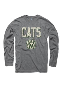 Northwest Missouri State Bearcats Grey Initiate Long Sleeve T Shirt
