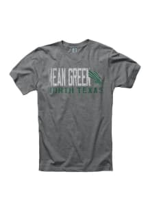 North Texas Mean Green Grey Vision Sport Short Sleeve T Shirt