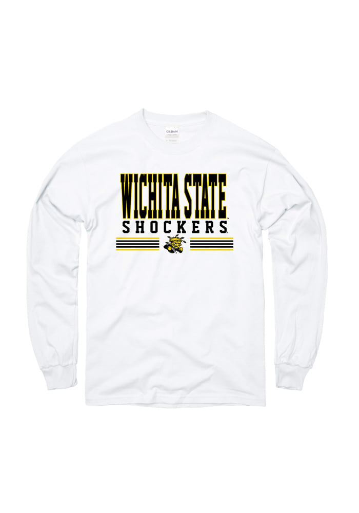 Nike Wichita State Shockers Gold Basketball Long Sleeve T Shirt in