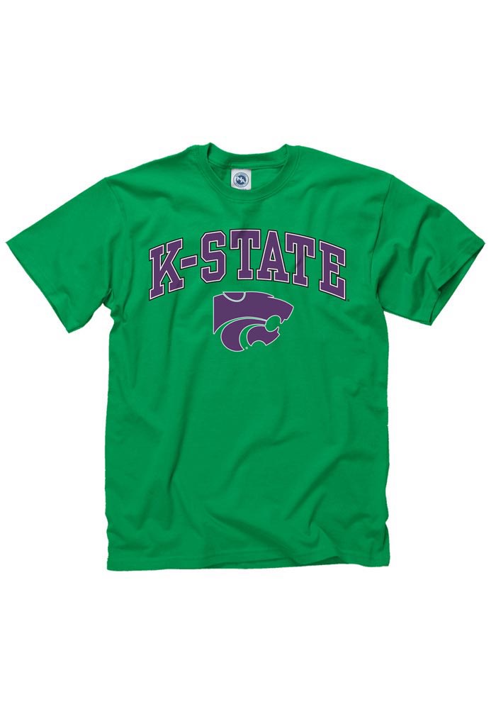 K-State Wildcats Green St. Pats Short Sleeve T Shirt