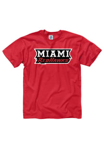 Miami Redhawks Red Rally Loud Short Sleeve T Shirt