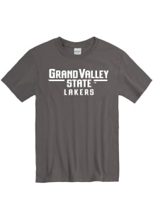Grand Valley State Lakers Grey Rally Loud Short Sleeve T Shirt