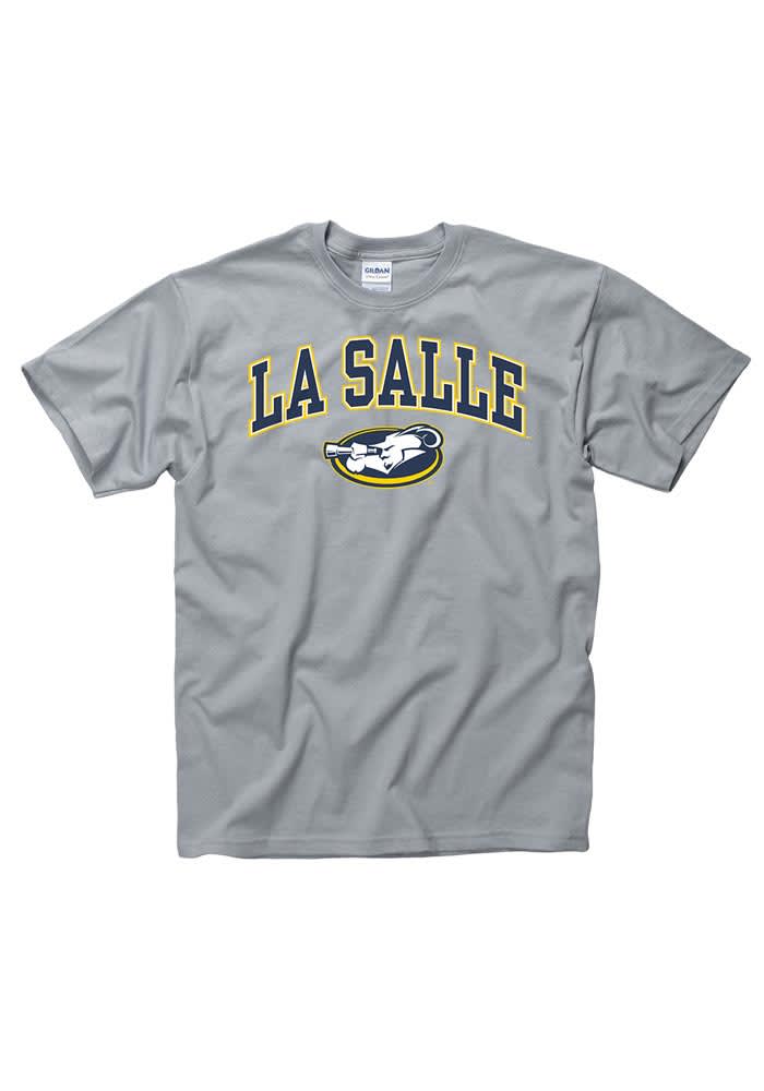 La Salle Explorers Grey Arch Short Sleeve T Shirt