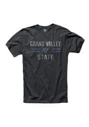 Grand Valley State Lakers Black Territory Short Sleeve T Shirt
