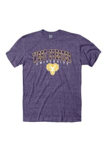 West Chester Golden Rams Purple Midsized Short Sleeve T Shirt